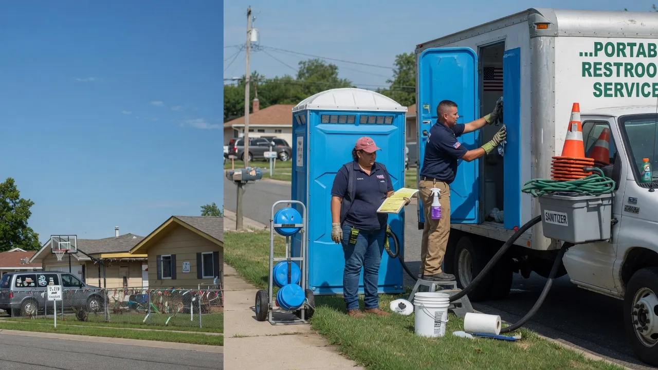 Porta Potty Rental in Orlinda, TN near me